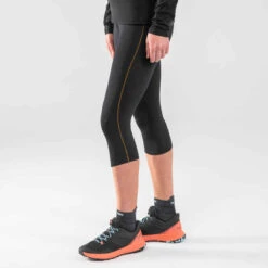 LEGGING DE TRAIL RUNNING 3/4 FEMME EMBOSS NOIR BRONZE 21 LEGGING DE TRAIL RUNNING 3/4 FEMME EMBOSS NOIR BRONZE -Magasin De Vêtements De Sport legging de trail running 3slash4 femme emboss noir bronze 10
