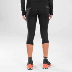 LEGGING DE TRAIL RUNNING 3/4 FEMME EMBOSS NOIR BRONZE 13 LEGGING DE TRAIL RUNNING 3/4 FEMME EMBOSS NOIR BRONZE -Magasin De Vêtements De Sport legging de trail running 3slash4 femme emboss noir bronze 2