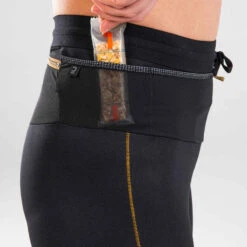 LEGGING DE TRAIL RUNNING 3/4 FEMME EMBOSS NOIR BRONZE 19 LEGGING DE TRAIL RUNNING 3/4 FEMME EMBOSS NOIR BRONZE -Magasin De Vêtements De Sport legging de trail running 3slash4 femme emboss noir bronze 8