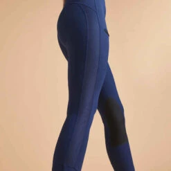 Legging équitation Femme Bleu 100 LIGHT 10 Legging équitation Femme Bleu 100 LIGHT -Magasin De Vêtements De Sport legging equitation femme bleu 100 light 3