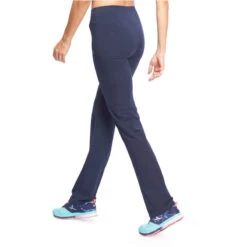 Legging FIT+ 500 Regular Gym & Pilates Femme Bleu Foncé 13 Legging FIT+ 500 Regular Gym & Pilates Femme Bleu Foncé -Magasin De Vêtements De Sport legging fit 500 regular gym pilates femme bleu fonce 3