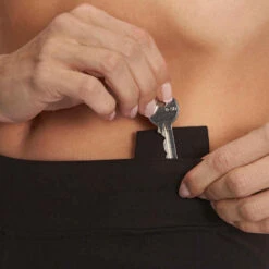 Legging FIT+ 500 Slim Gym & Pilates Femme Noir -Magasin De Vêtements De Sport legging fit 500 slim gym pilates femme noir 6