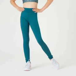 Legging Respirant Fille - S500 Vert 12 Legging Respirant Fille - S500 Vert -Magasin De Vêtements De Sport legging respirant fille s500 vert 3