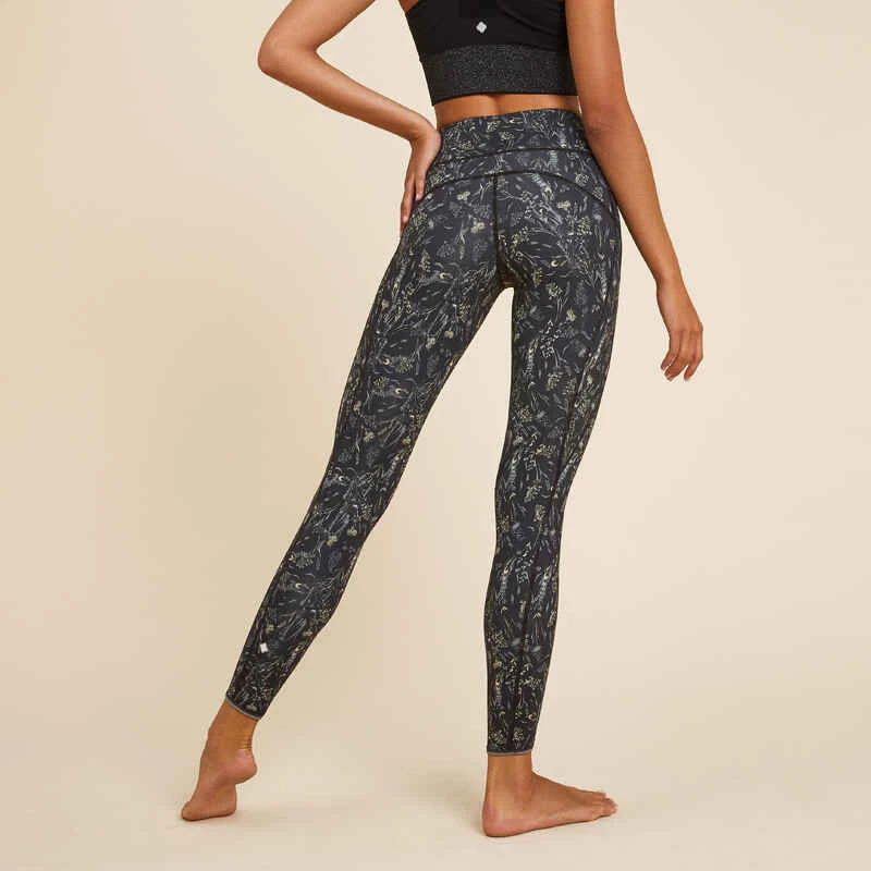 LEGGING REVERSIBLE YOGA DYNAMIQUE GRIS 5 LEGGING REVERSIBLE YOGA DYNAMIQUE GRIS – Image 5