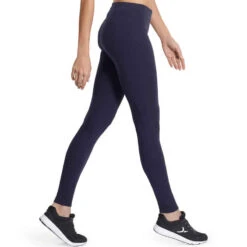 Legging Salto 100 Slim Gym Stretching Femme Bleu Marine -Magasin De Vêtements De Sport legging salto 100 slim gym stretching femme noir 2