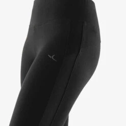 Legging Sport Taille Haute 520 Femme En Coton Noir -Magasin De Vêtements De Sport legging sport taille haute 520 femme en coton noir 5