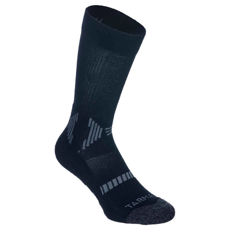 CHAUSSETTES DE BASKETBALL MID LOT DE 2 PAIRES ENFANT CONFIRME -NOIR 2 CHAUSSETTES DE BASKETBALL MID LOT DE 2 PAIRES ENFANT CONFIRME -NOIR – Image 2