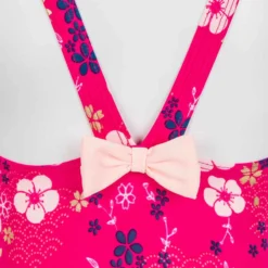Maillot De Bain 1 Pièce Bébé Fille Rose Imprimé Fleurs -Magasin De Vêtements De Sport maillot de bain 1 piece bebe fille rose imprime fleurs 3