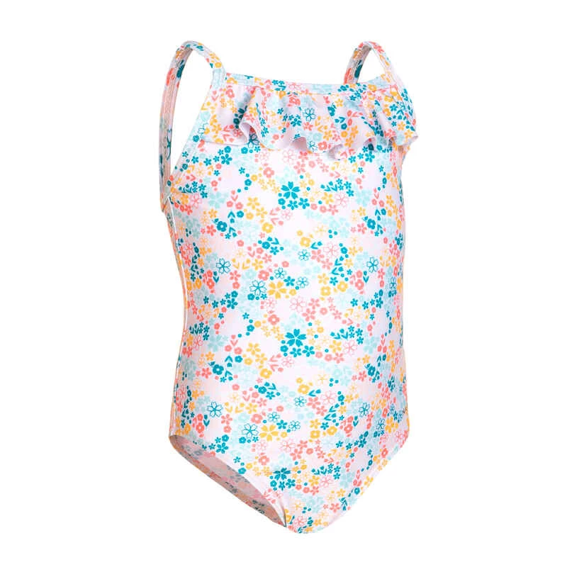 Maillot De Bain Bébé Fille Une Pièce Imprimé Avec Des Volants 4 Maillot De Bain Bébé Fille Une Pièce Imprimé Avec Des Volants – Image 4