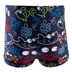 BOXER DE BAIN BEBE / ENFANT BLEU IMPRIME FISH 8 BOXER DE BAIN BEBE / ENFANT BLEU IMPRIME FISH -Magasin De Vêtements De Sport maillot de bain bebe garcon boxer bleu fonce imprime 2