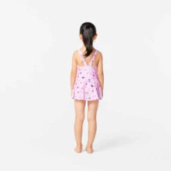 Maillot De Bain De Natation Fille 1 Pièce Vega Jupette Imprimé Rose -Magasin De Vêtements De Sport maillot de bain de natation fille 1 piece vega jupette rose 7