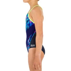 Maillot De Bain De Natation Une Pièce Fille Résistant Chlore Lexa Kali Bleu -Magasin De Vêtements De Sport maillot de bain de natation une piece fille resistant chlore lexa gani rose 2