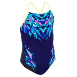 Maillot De Bain De Natation Une Pièce Fille Résistant Chlore Lexa Kali Bleu -Magasin De Vêtements De Sport maillot de bain de natation une piece fille resistant chlore lexa gani rose 3