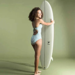Maillot De Bain De Surf 1 Pièce Femme Avec Double Réglage Dos BEA PLANT KAKI -Magasin De Vêtements De Sport maillot de bain de surf 1 piece femme avec double reglage dos bea koga maldives 8