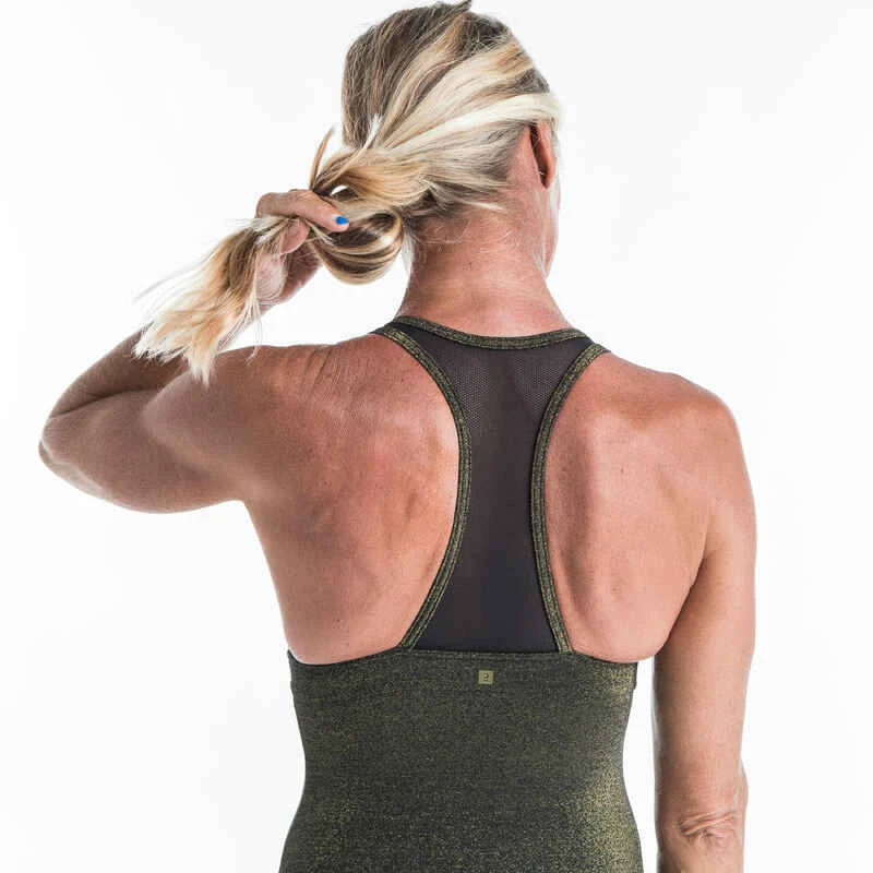 MAILLOT DE BAIN DE SURF 1 PIECE FEMME DOS X ISA PAILLETE NOIR OR 4 MAILLOT DE BAIN DE SURF 1 PIECE FEMME DOS X ISA PAILLETE NOIR OR – Image 4