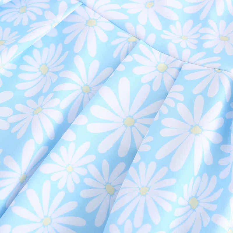 Maillot De Bain Jupe Une Pièce Pour Fille - CN 1P MINI AMBER DAISIES BLEU 5 Maillot De Bain Jupe Une Pièce Pour Fille - CN 1P MINI AMBER DAISIES BLEU – Image 5