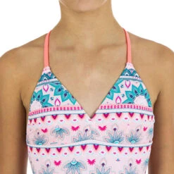 Maillot De Bain 1 Pièce Rose HIMAE GIRL500 PAGI 11 Maillot De Bain 1 Pièce Rose HIMAE GIRL500 PAGI -Magasin De Vêtements De Sport maillot de bain surf fille vert himae 500 4