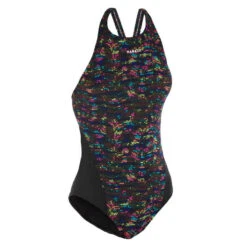Maillot De Bain Une Pièce De Natation Fille Kamiye Print Fire Noir / Jaune 11 Maillot De Bain Une Pièce De Natation Fille Kamiye Print Fire Noir / Jaune -Magasin De Vêtements De Sport maillot de bain une piece de natation fille kamiye print fire noir slash jaune 4