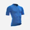 Maillot Vélo Route Manches Courtes été Homme - NEO-RACER Bleu Electrique