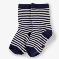 Lot De 5 Paires De Chaussettes Enfant - à Motifs -Magasin De Vêtements De Sport pack de 5 chaussettes montantes enfant basique bleu a motifs 4