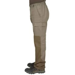 Pantalon Chasse 100 Vert Renfort -Magasin De Vêtements De Sport pantalon chasse 300 vert renfort 3