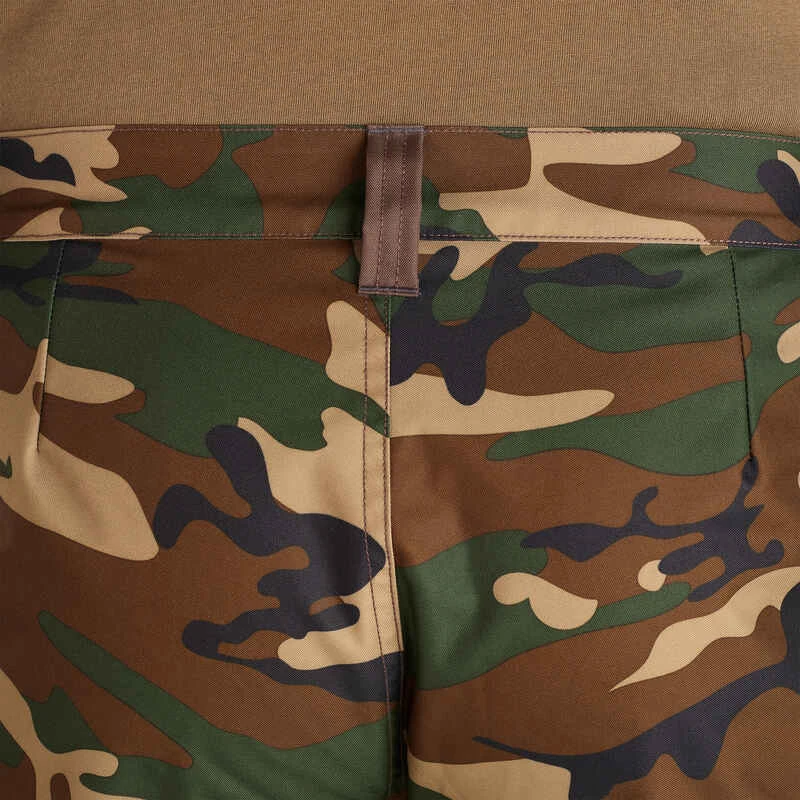 PANTALON CHASSE CHAUD IMPERMEABLE CAMO 100 7 PANTALON CHASSE CHAUD IMPERMEABLE CAMO 100 – Image 7
