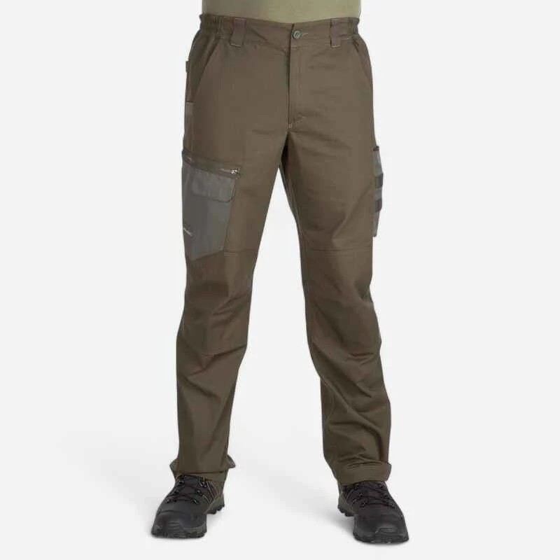 Pantalon Chasse Résistant Homme - Steppe 540 Vert 2 Pantalon Chasse Résistant Homme - Steppe 540 Vert – Image 2