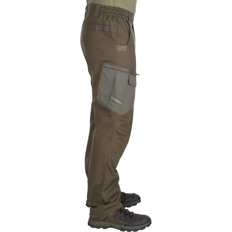 Pantalon Chasse Résistant Homme - Steppe 540 Vert 5 Pantalon Chasse Résistant Homme - Steppe 540 Vert – Image 5