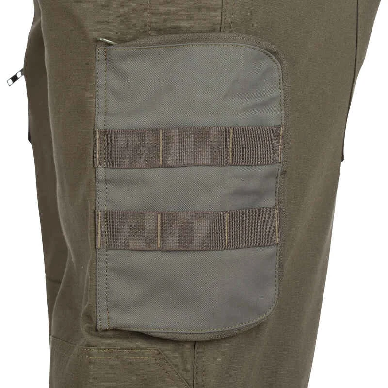 Pantalon Chasse Résistant Homme - Steppe 540 Vert 6 Pantalon Chasse Résistant Homme - Steppe 540 Vert – Image 6