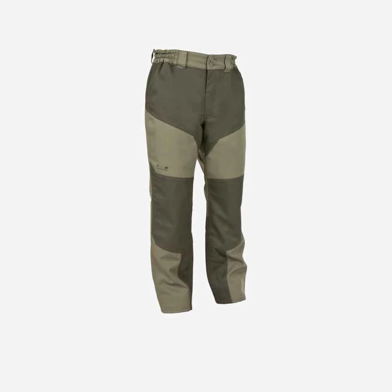 PANTALON CHASSE SUPERTRACK 300 IMPERMEABLE VERT 1 PANTALON CHASSE SUPERTRACK 300 IMPERMEABLE VERT