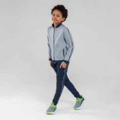 Pantalon De Jogging Enfant Chaud Synthétique Respirant - S500 Marine -Magasin De Vêtements De Sport pantalon chaud enfant d athletisme at 300 marine 2