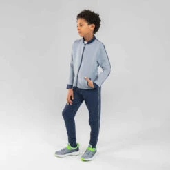 Pantalon De Jogging Enfant Chaud Synthétique Respirant - S500 Marine -Magasin De Vêtements De Sport pantalon chaud enfant d athletisme at 300 marine 5