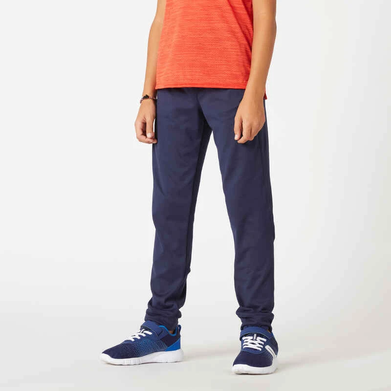 Pantalon De Jogging Enfant Chaud Synthétique Respirant - S500 Marine 2 Pantalon De Jogging Enfant Chaud Synthétique Respirant - S500 Marine – Image 2