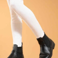 Pantalon De Concours équitation Enfant 100 Blanc -Magasin De Vêtements De Sport pantalon de concours equitation enfant 100 blanc 3