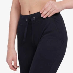 Pantalon Jogging Slim Fitness Femme - 500 Noir -Magasin De Vêtements De Sport pantalon de jogging slim 500 femme gris 2