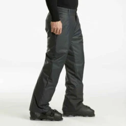 WEDZE PANTALON DE SKI CHAUD HOMME -100 - NOIR -Magasin De Vêtements De Sport pantalon de ski chaud homme 100 noir 4