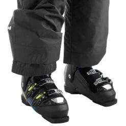 WEDZE PANTALON DE SKI ENFANT 100 GRIS FONCÉ -Magasin De Vêtements De Sport pantalon de ski enfant 100 gris fonce 5