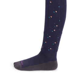 Pantalon équitation Fille 120 PRINT Marine à Points Rose 34 Pantalon équitation Fille 120 PRINT Marine à Points Rose -Magasin De Vêtements De Sport pantalon equitation fille 120 print marine a points rose 15