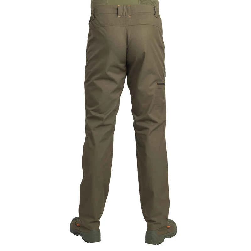 Pantalon Léger Chasse Homme - 100 Vert 3 Pantalon Léger Chasse Homme - 100 Vert – Image 3