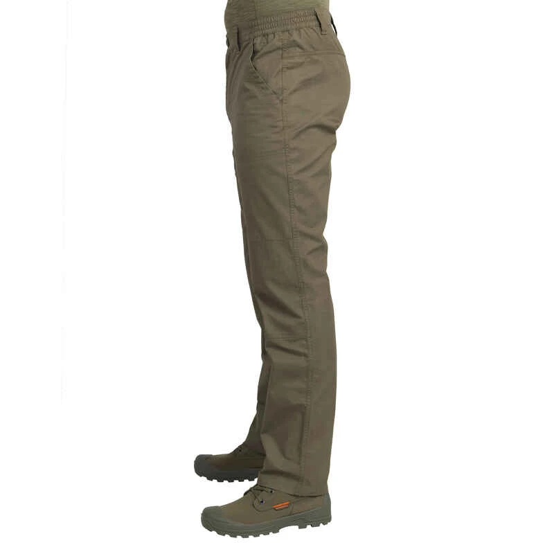 Pantalon Léger Chasse Homme - 100 Vert 4 Pantalon Léger Chasse Homme - 100 Vert – Image 4