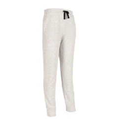 Pantalon Léger Slim 100 Fille GYM ENFANT Gris Clair