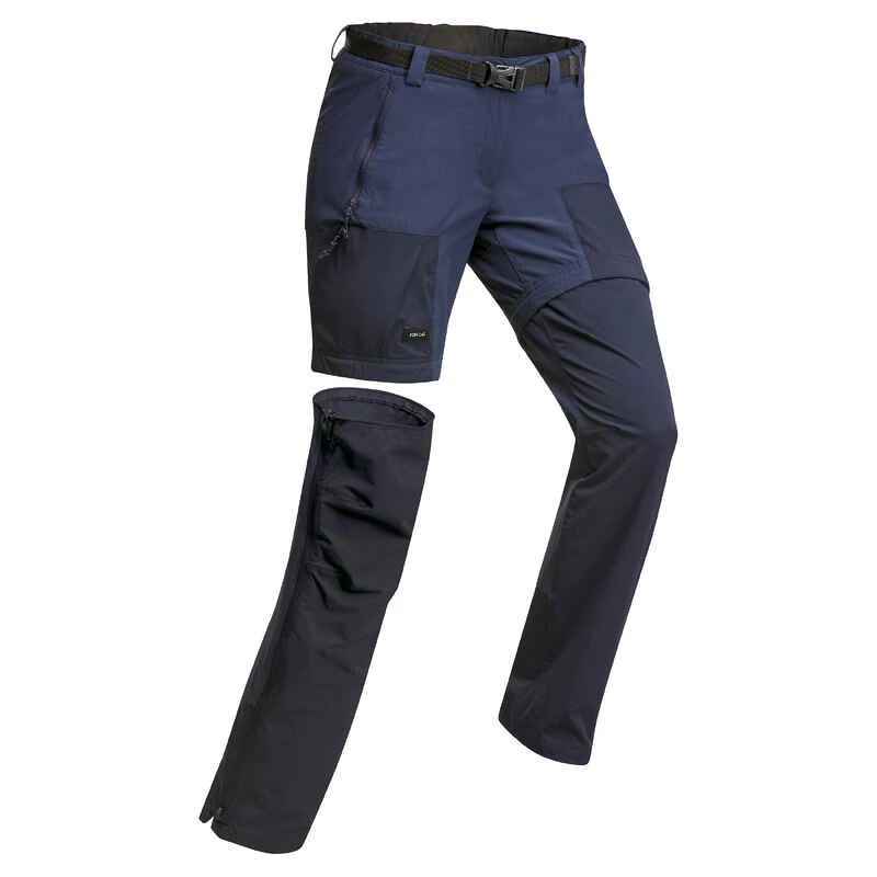 Pantalon Modulable 2 En 1 De Trek Montagne - MT500 - Femme 1 Pantalon Modulable 2 En 1 De Trek Montagne - MT500 - Femme