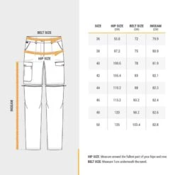 Pantalon Modulable De Trek Voyage - TRAVEL 100 Denim Bleu Femme 16 Pantalon Modulable De Trek Voyage - TRAVEL 100 Denim Bleu Femme -Magasin De Vêtements De Sport pantalon modulable de trek voyage travel 100 denim bleu femme 3