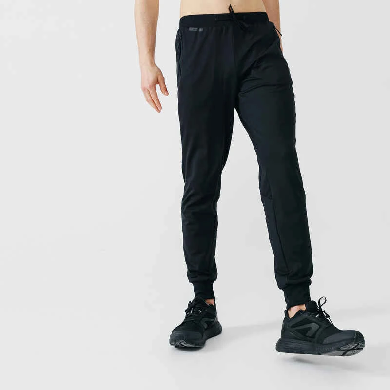 PANTALON DE RUNNING HOMME KALENJI WARM + NOIR 1 PANTALON DE RUNNING HOMME KALENJI WARM + NOIR