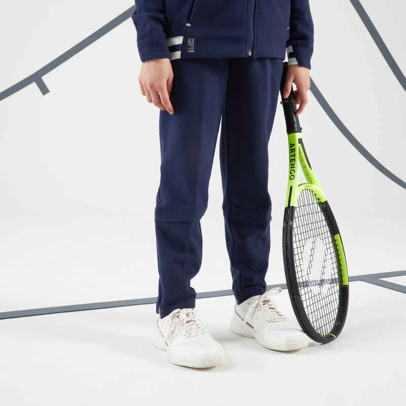 Artengo Pantalon Thermique Tennis Fille Bleu Marine 2 Artengo Pantalon Thermique Tennis Fille Bleu Marine – Image 2
