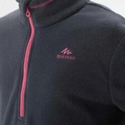 Quechua Polaire De Randonnée - MH100 Grise Foncée - Enfant 7-15 Ans -Magasin De Vêtements De Sport polaire de randonnee mh100 turquoise enfant 7 15 ans 5