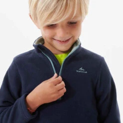 Quechua Polaire De Randonnée - MH100 Bleu Marine - Enfant 2-6 Ans -Magasin De Vêtements De Sport polaire de randonnee mh100 verte enfant 2 6 ans 4