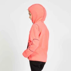 Tribord Veste Polaire Chaude Réversible Enfant Sailing 500 Navy Rose -Magasin De Vêtements De Sport polaire reversible enfant 500 reversible bleu fluo 9