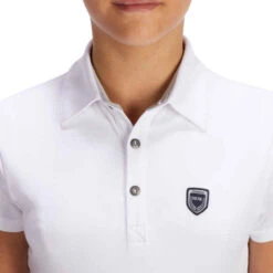 Polo De Concours Manches Courtes équitation Enfant 100 COMPET Blanc -Magasin De Vêtements De Sport polo de concours manches courtes equitation enfant 100 compet blanc 6