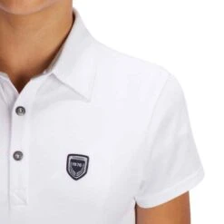 Polo De Concours Manches Courtes équitation Enfant 100 COMPET Blanc -Magasin De Vêtements De Sport polo de concours manches courtes equitation enfant 100 compet blanc 7